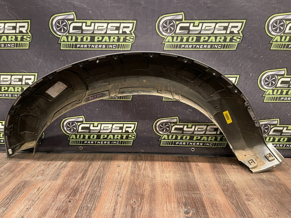 2017-2022 FORD F350 F450 FRONT RIGHT FENDER FLARE OEM ICONIC MET SILVER JS *READ