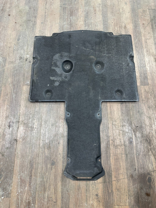 2014 PORSCHE 911 TURBO S FRONT CENTER UNDERCARRIAGE SHIELD OEM 991.504.608.00