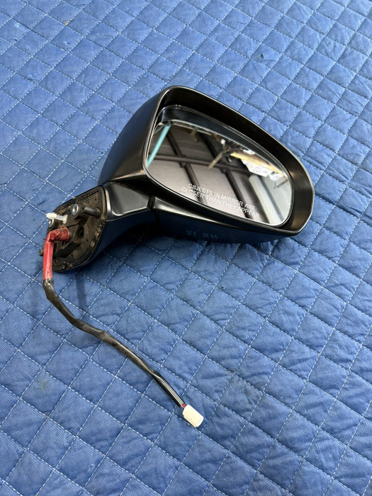 2014 TOYOTA PRIUS V PASSENGER RIGHT DOOR MIRROR W/ NO CAP COVER OEM