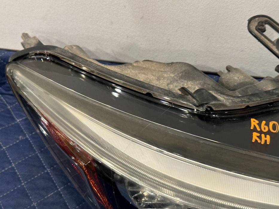 2014-2017 INFINITI Q50 OEM PASSENER RH NON ADAPTIVE AFS LED HEADLIGHT ASSEMBLY