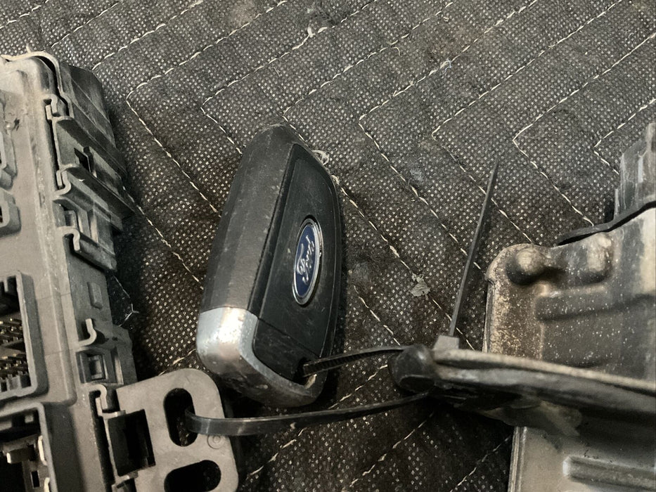 2018 FORD F450 PLATINUM ENGINE COMPUTER MODULE ECU BCM KEY FOB OEM ~PARTS ONLY~