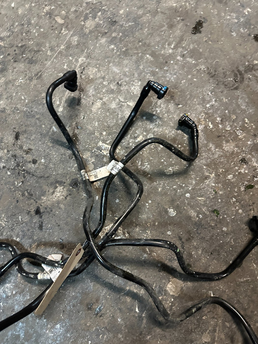 2020-2022 FORD F250 6.7 DIESEL FUEL LINES HOSE TUBES (4PC) 34 GALLON OEM