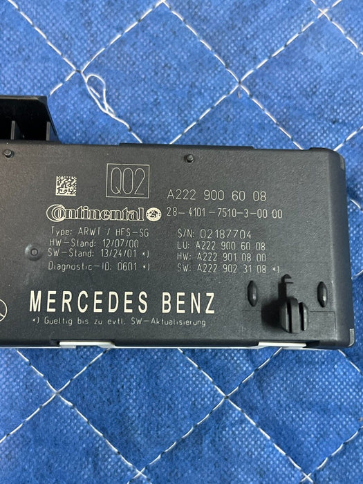 2015 MERCEDES-BENZ C63S AMG OEM TRUNK RELEASE COMPUTER CONTROL MODULE 2229006008