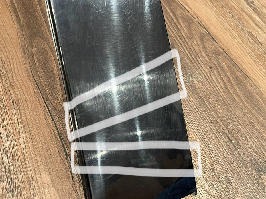 2017-2019 FORD F250 F350 REAR RIGHT GLOSS BLACK B PILLAR DOOR TRIM OEM *SCUFFS*