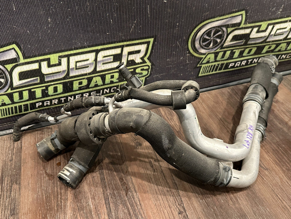 2017 AUDI R8 FRONT RIGHT RADIATOR COOLANT HOSE PIPE ASSEMBLY OEM 4S0 121 064