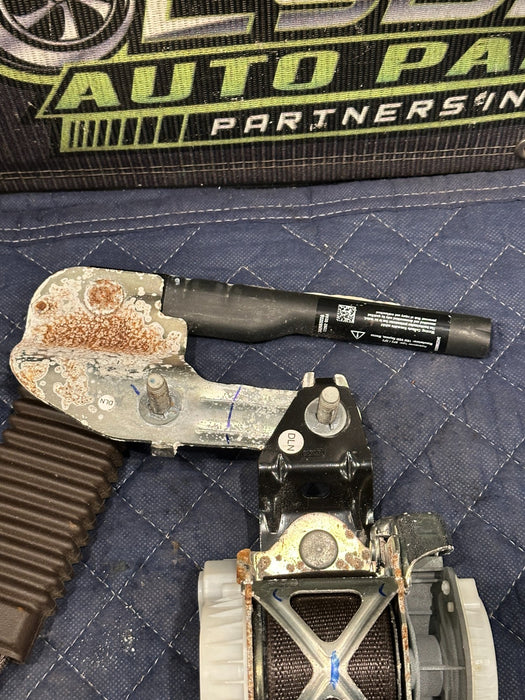 2017-2019 FORD F250 F350 KING RANCH BROWN FRONT RIGHT SEATBELT OEM