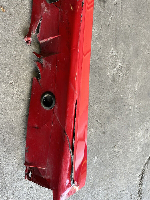 2017 AUDI R8 LEFT DRIVER SKIRT ROCKER MOLDING PANEL OEM 4S0853855 ~DAMAGE~