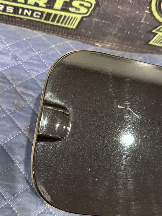 2017-2022 FORD F250 F350 DIESEL 6.7L BLACK FUEL GAS DOOR LID CAP OEM MINOR SCUFF