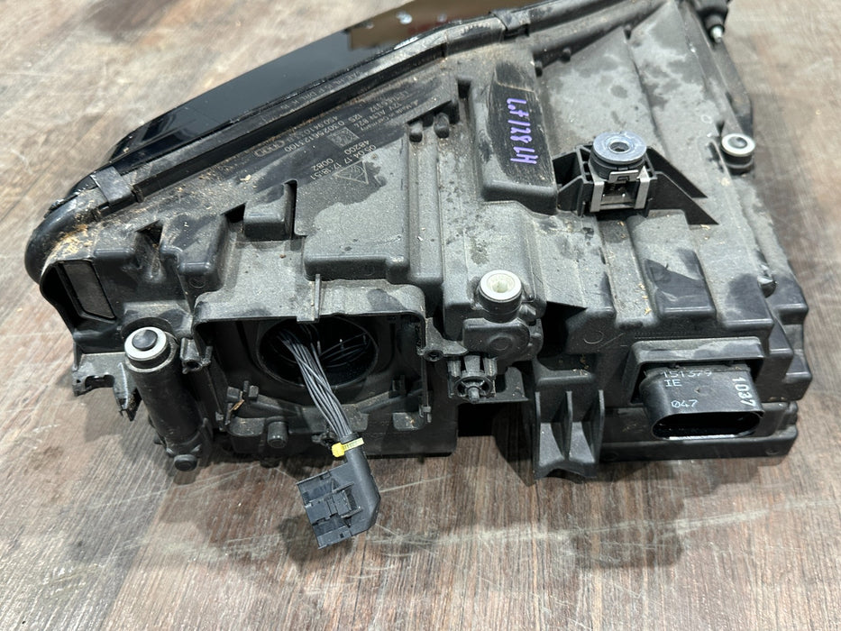 2017 AUDI R8 LEFT LED HEADLIGHT OEM *DAMAGED*