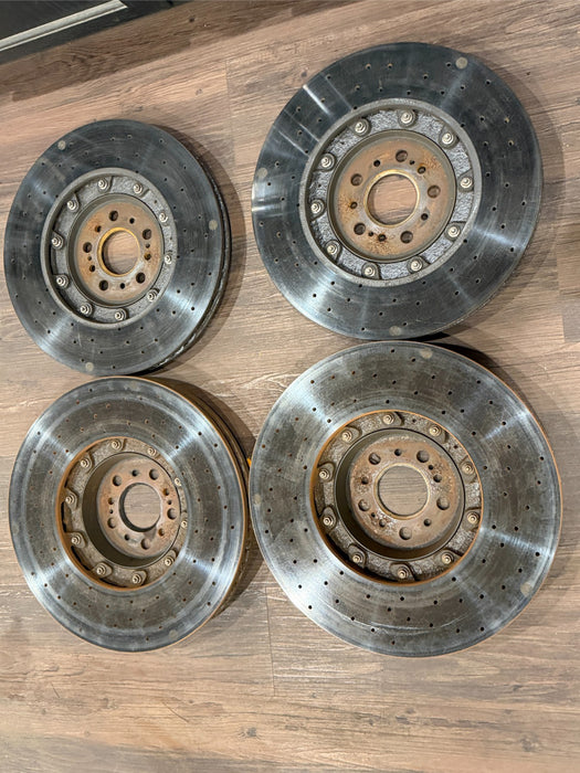 2024 BMW M3 M4 G80 G82 M CARBON CERAMIC BRAKES ROTORS CALIPERS FRONT REAR OEM 8K