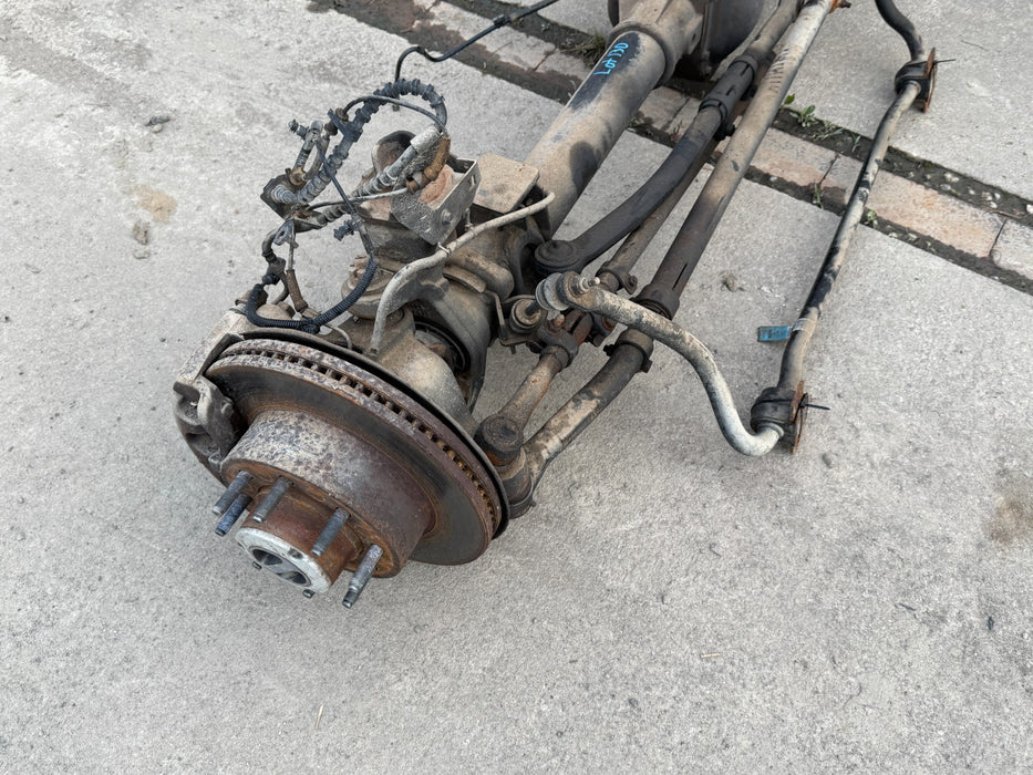 2017 - 2022 FORD F250 F350 FRONT AXLE ASSEMBLY 4X4 3.55 RATIO 65K MILES