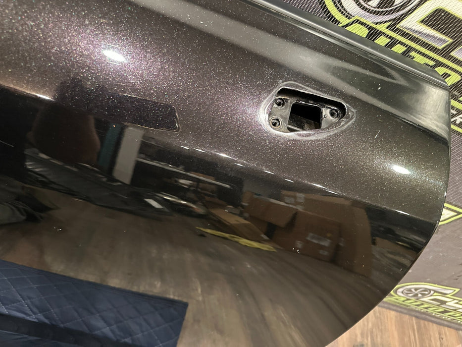 2014 AUDI R8 COUPE OEM RIGHT PASSENGER DOOR SHELL BLACK PANTHER CRYSTAL ~READ~