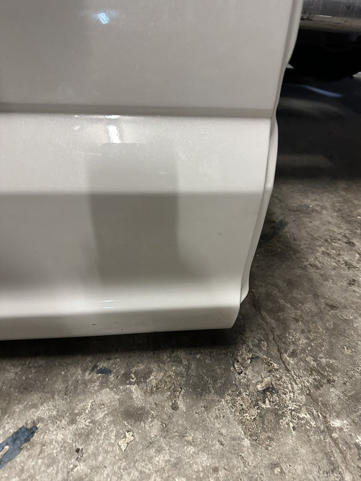 2017 FORD F250 F350 F450 REAR PASSENGER RIGHT DOOR METALLIC WHITE ~DAMAGE~