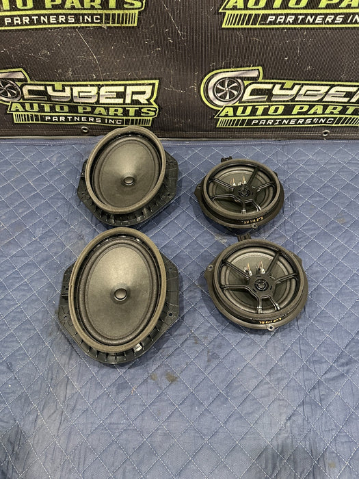 2019 FORD F150 3.5L RAPTOR B&O BANG & OLUFSEN FRONT REAR DOOR SPEAKER SET OEM