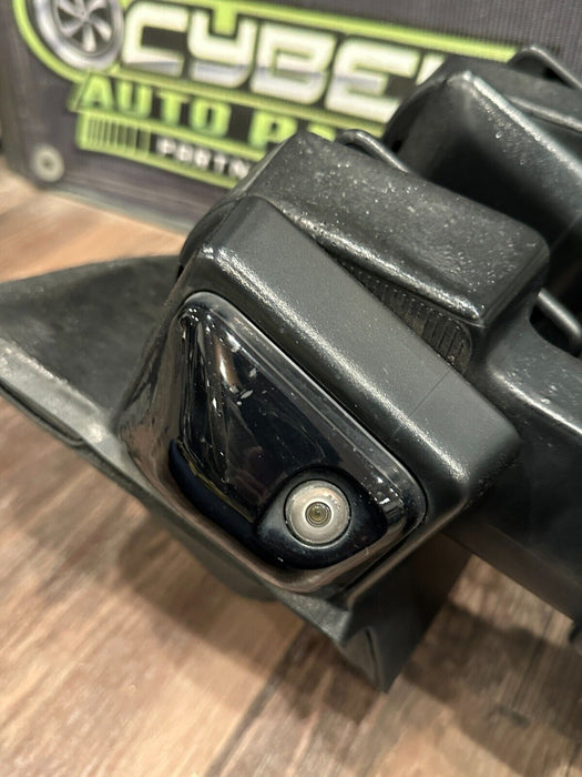 2017-19 FORD F250 F350 F450 LEFT TOW MIRROR W CAMERA OEM *BURN DAMAGE/SCUFFS*