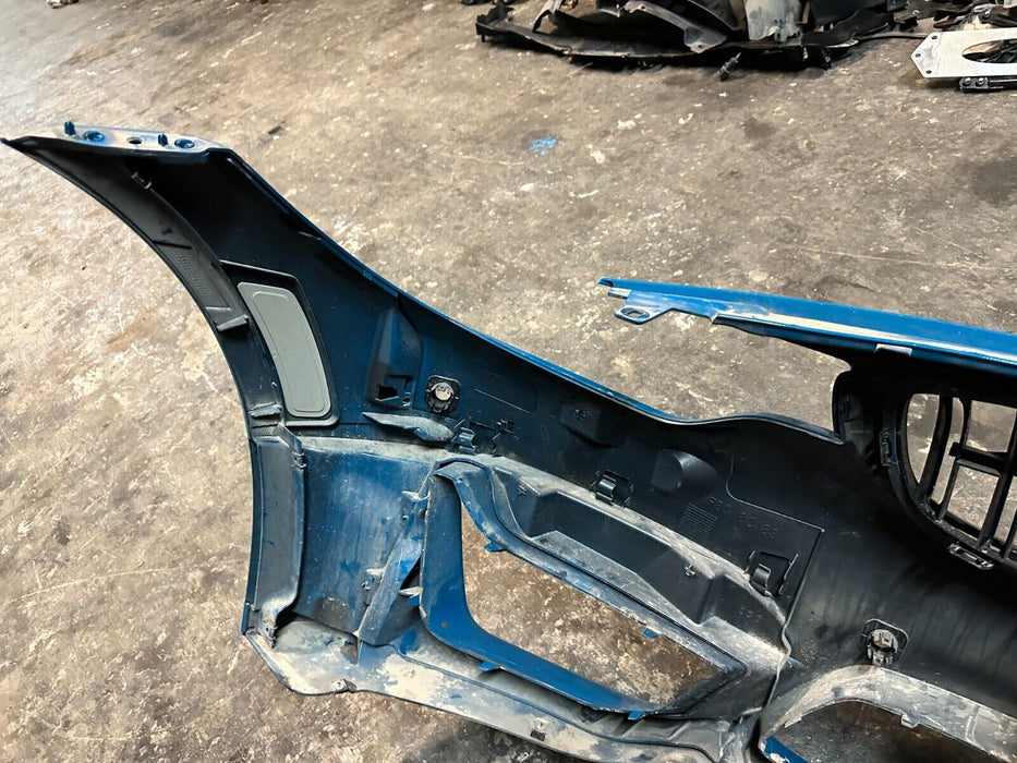 2015-2020 BMW M4 F82 FRONT BUMPER LAGUNA SECA BLUE (448) ~DAMAGE~