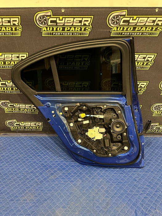 2024 BMW M3 M4 G80 G82 REAR LEFT DOOR SHELL PORTIMAO BLUE (C31) OEM