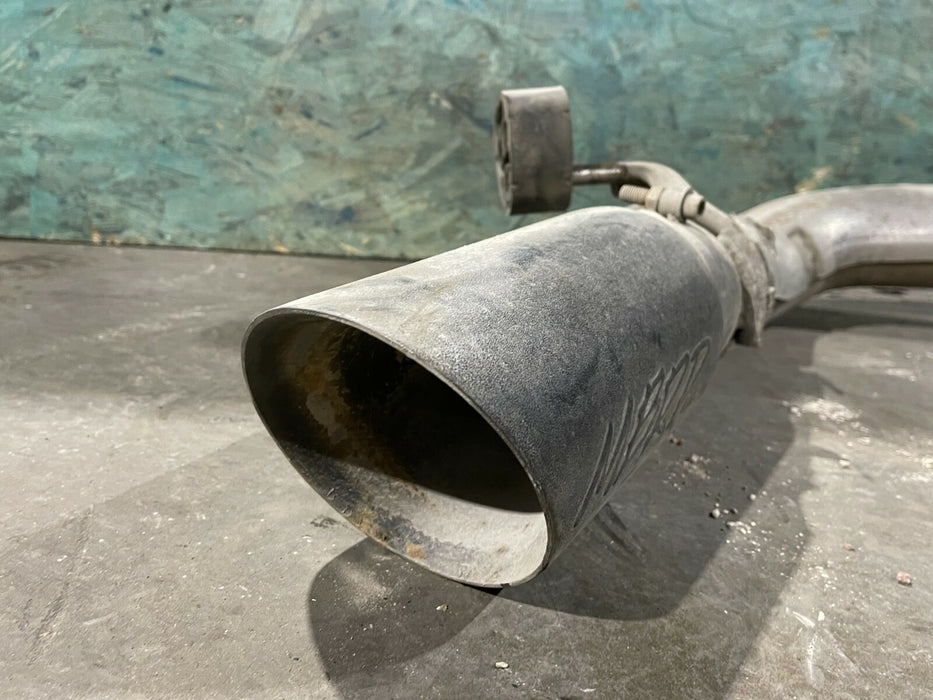 2018 DODGE RAM 3500 LARAMIE 4X4 6.7L MBRP DPF BACK EXHAUST PIPES 62K MILES