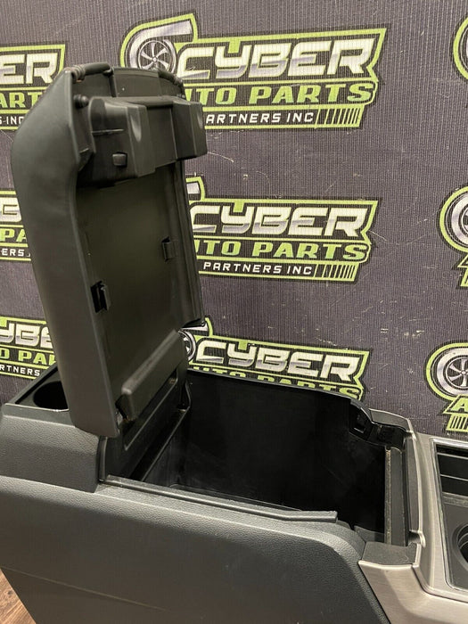2020-22 FORD F250 F350 PLATINUM CENTER CONSOLE ASSEMBLY OEM *WEARS/READ DESC*