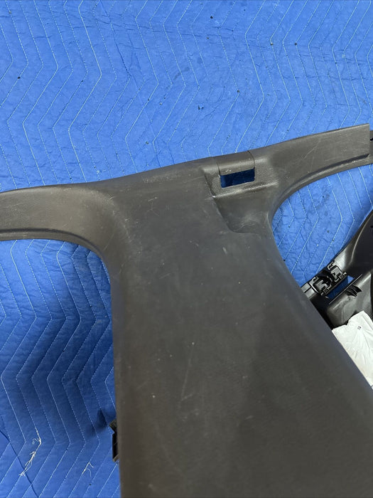 2019 FORD F250 F350 KING RANCH RIGHT LEFT LOWER B PILLAR TRIM OEM ~SCRATCHES~