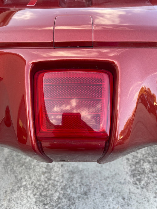 2009-2020 NISSAN 370Z REAR BUMPER COVER COMPLETE MAGMA RED OEM