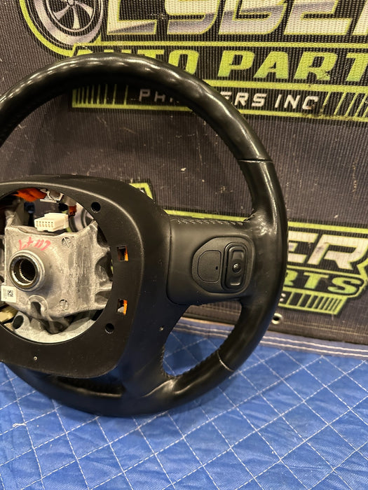 2021 RAM 2500 LARAMIE BLACK LEATHER HEATED STEERING WHEEL OEM