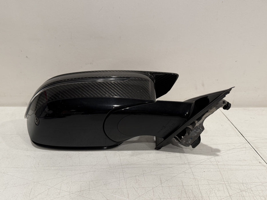 2024 BMW M3 M4 G80 G82 LEFT CARBON FIBER MIRROR W BLIND SPOT OEM *SEE PIC 11*