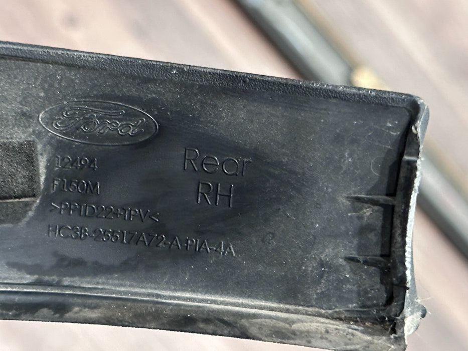 2017-19 FORD F250 F350 RIGHT ROOF MOULDING TRIM OEM HC3B-25517 *NORMAL WEAR*