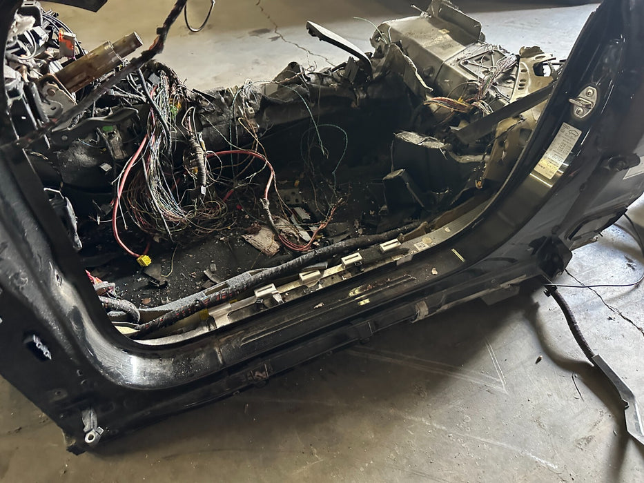 2017-2023 AUDI R8 DRIVER FLOOR PAN B PILLAR ROOF PILLAR SECTION CARBON *DAMAGE*