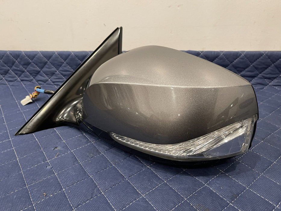2017 INFINITI Q50 RED SPORT DRIVER LEFT DOOR MIRROR W/ CAMERA (PAINT CODE KAD)