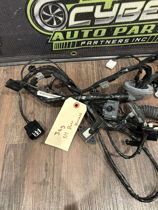 2015 JAGUAR XJ PASSENGER RIGHT DOOR WIRE WIRING HARNESS OEM EX53-14630-AG