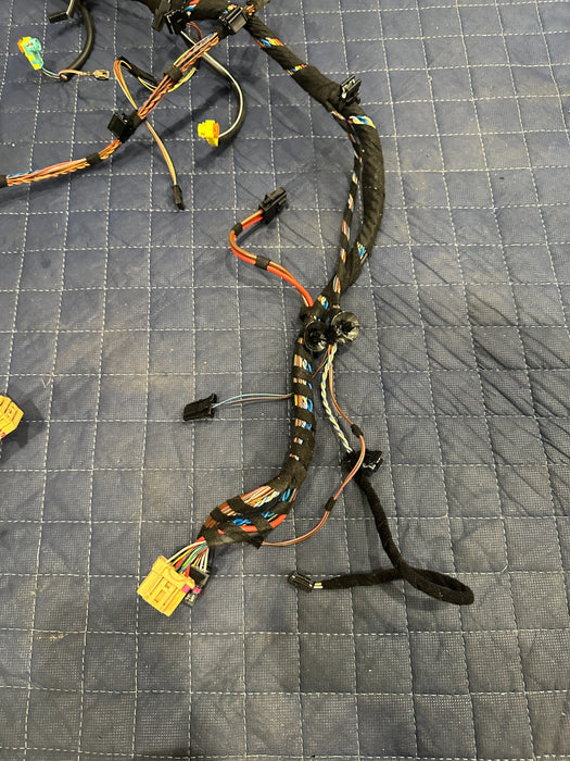 2014 PORSCHE 911 TURBO S DASH DASHBOARD WIRING HARNESS OEM 991.612.501