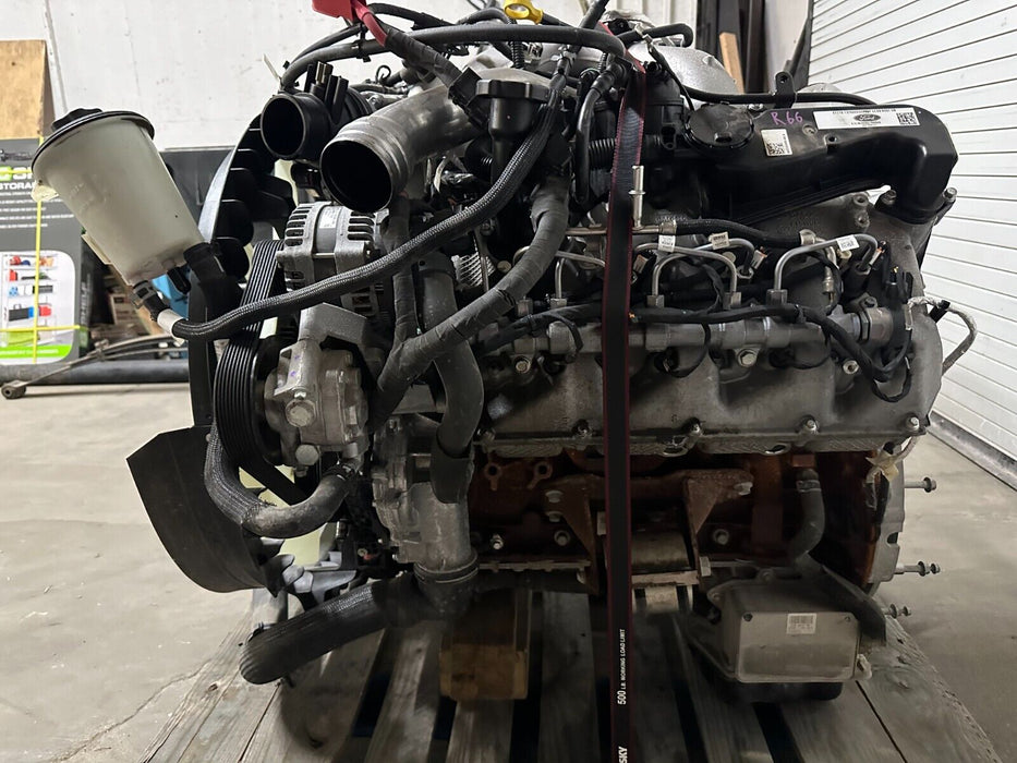2022 FORD F250 F350 F450 6.7L V8 POWERSTROKE DIESEL ENGINE COMPLETE OEM 14K MILE