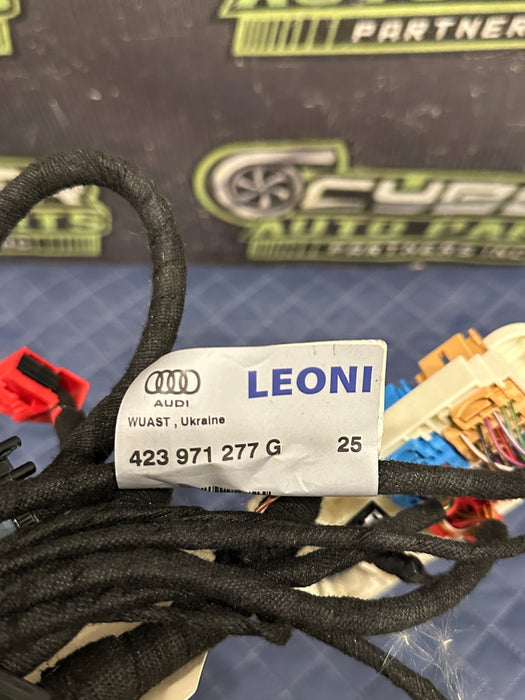 2014 AUDI R8 HVAC HEATER CORE DASH BLOWER MOTOR HOUSING HARNESS 423 971 277 G