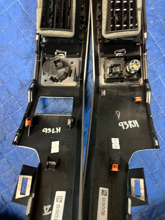 2017-2019 FORD F250 F350 F450 PLATINUM DASH AIR VENTS SET (4) OEM