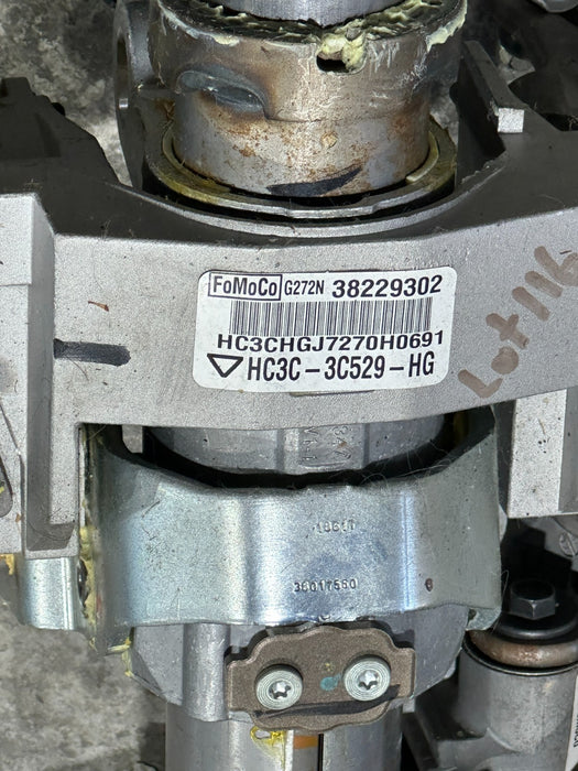 2017-2019 FORD F250 F350 STEERING COLUMN W HANDLE LEVER OEM HC3C-3C529-HG