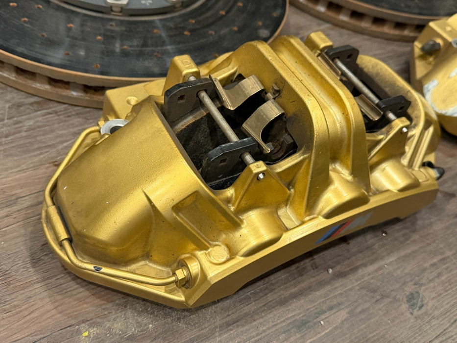 2024 BMW M3 M4 G80 G82 M CARBON CERAMIC BRAKES ROTORS CALIPERS FRONT REAR OEM 8K