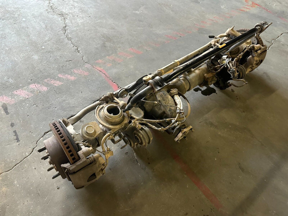 2017 RAM 2500 DIESEL 4X4 COMPLETE FRONT AXLE ASSEMBLY 3.42 RATIO X2DF123712616