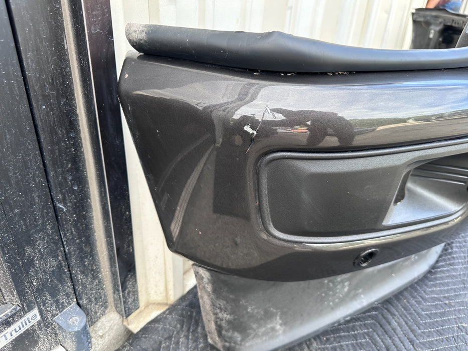 2023 2024 2025 FORD F250 F350 FRONT BUMPER ASSEMBLY DARK BRONZE ~PAINT SCRATCH~