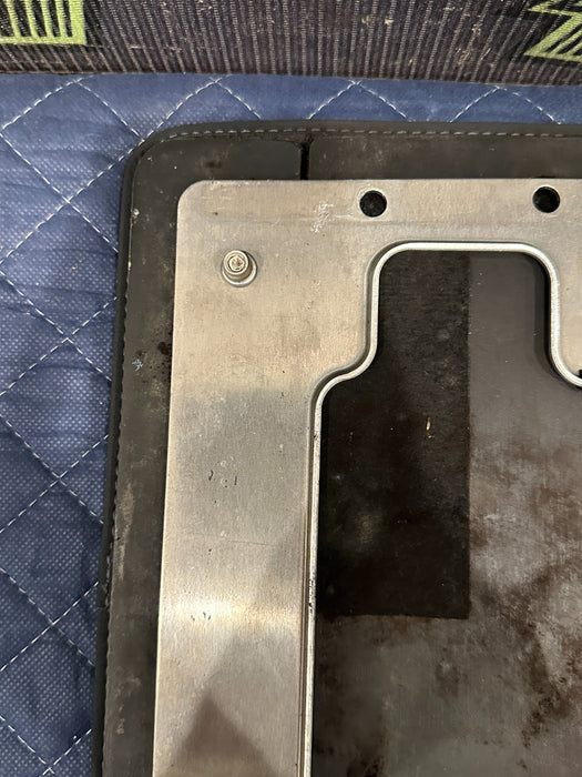 2014 AUDI R8 FLOOR MAT FOOT REST CARPET METAL UNDERNEATH OEM 423 864 420 B