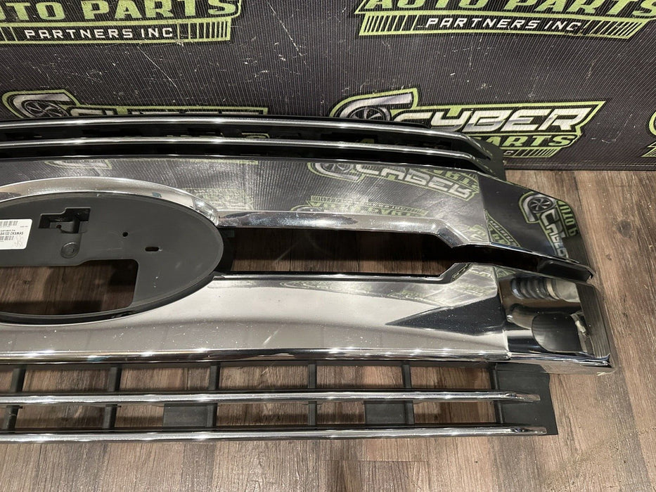 2017 2018 2019 FORD F250 F350 F450 LARIAT CHROME GRILLE OEM