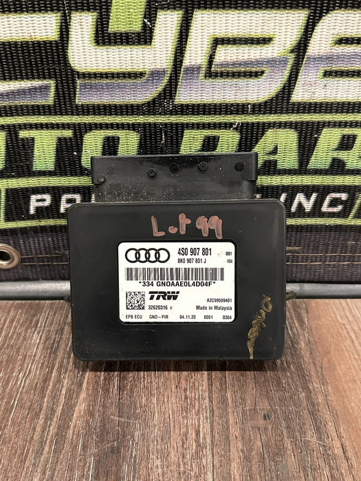 2021 AUDI R8 PARKING BRAKE CONTROL MODULE OEM 4S0 907 801