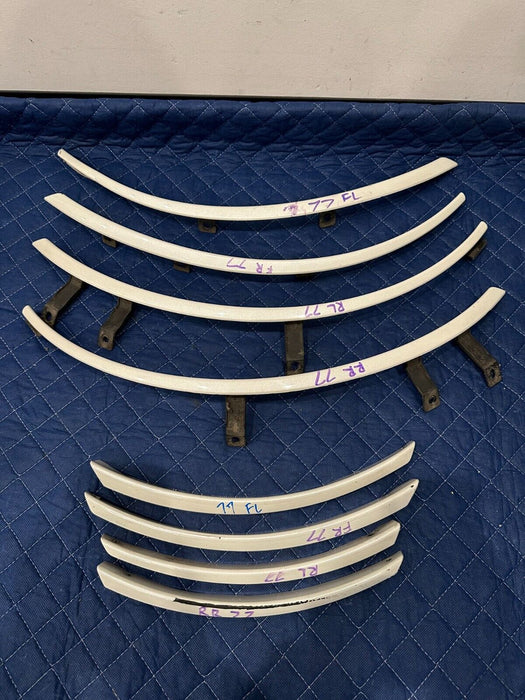 2015 NISSAN 370Z NISMO FRONT REAR LEFT RIGHT FENDER FLARE TRIM SET (8) OEM L 77