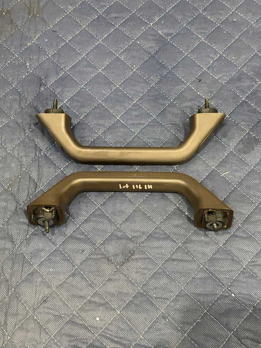 2017-2019 FORD F250 F350 KING RANCH BROWN LEFT RIGHT GRAB HANDLES OEM