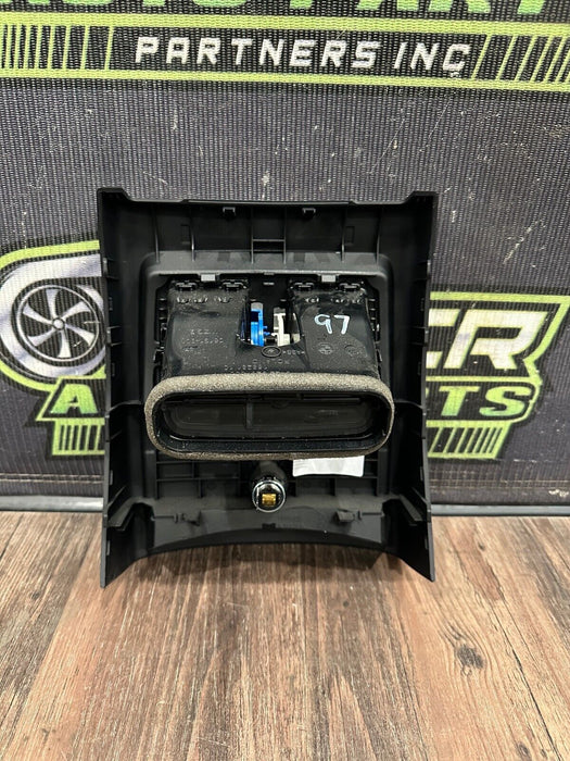 2020 BMW M4 F82 REAR CENTER CONSOLE REAR AC A/C HEAT CONTROL BEZEL OEM