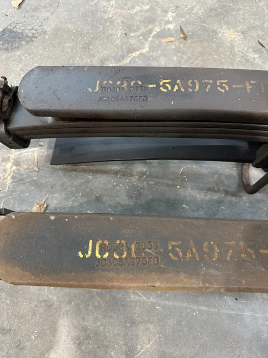 2019 FORD F450 REAR LEFT RIGHT LEAF SPRING PAIR OEM