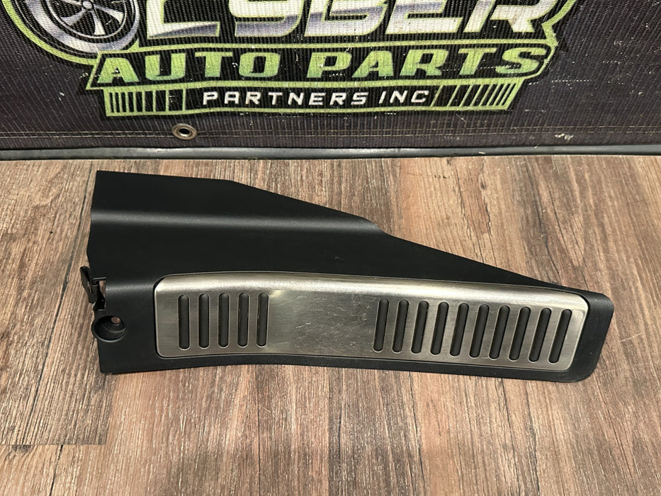 2017 AUDI R8 LEFT FOOT REST PEDAL COVER OEM