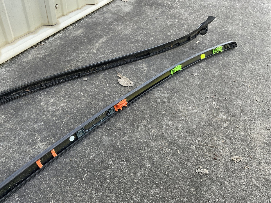 2014-2017 MERCEDES S550 W222 RIGHT LEFT PAIR TOP ROOF TRIM MOULDING A2226900262