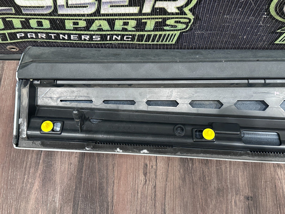 2020 AUDI RS Q8 FRONT LEFT LOWER DOOR MOLDING CARBON FIBER TRIM OEM 4M8 853 959