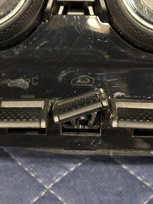 2015 JAGUAR F TYPE A/C CLIMATE CONTROL SWITCH PANEL OEM EX53 18C858 EK ~DAMAGE~